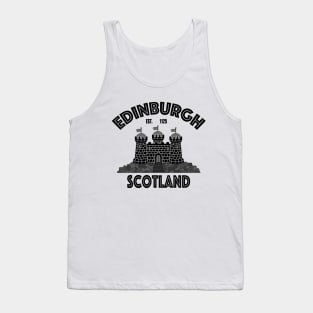 Edinburgh - Founded 1125 Scottish Design Tank Top